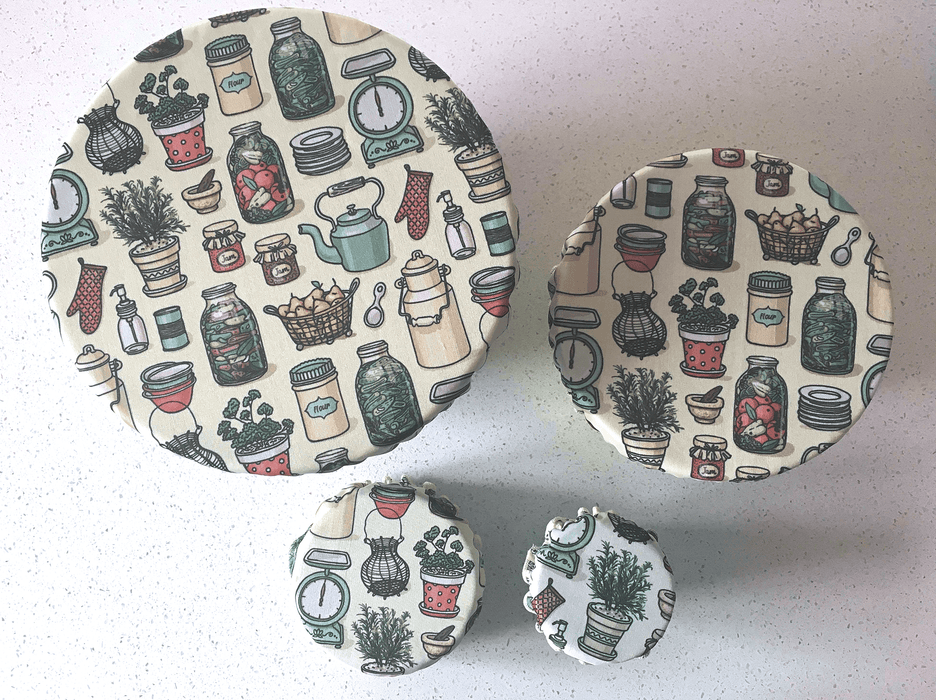 Couvre - bols (ensemble de 4) - Roxanne Cuisine