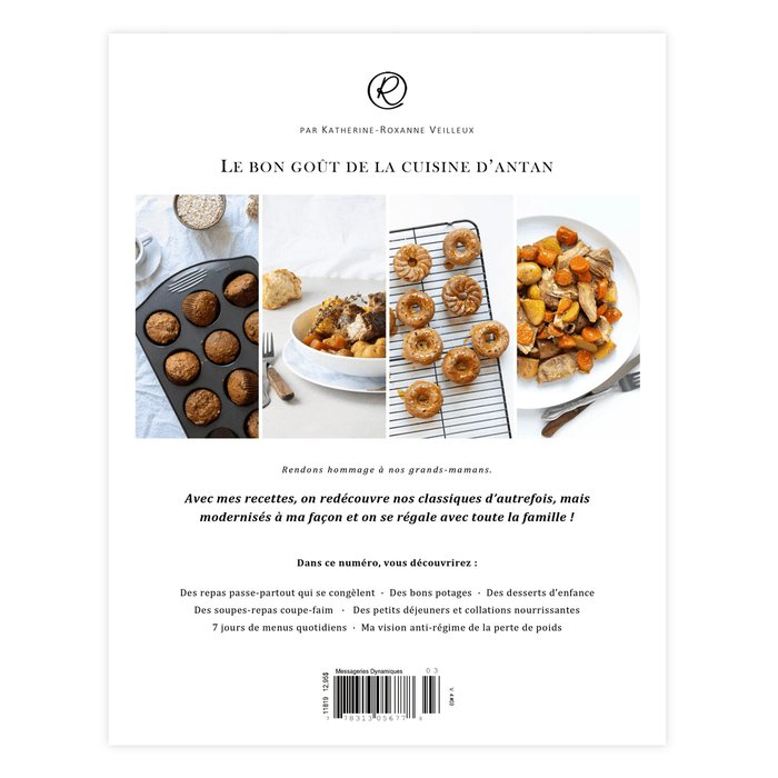 Les classiques de grand - maman - Septembre 2022 - Magazine PAPIER - Roxanne Cuisine