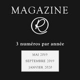 Renouvellement de l'abonnement annuel au Magazine (3 numéros) - PAPIER