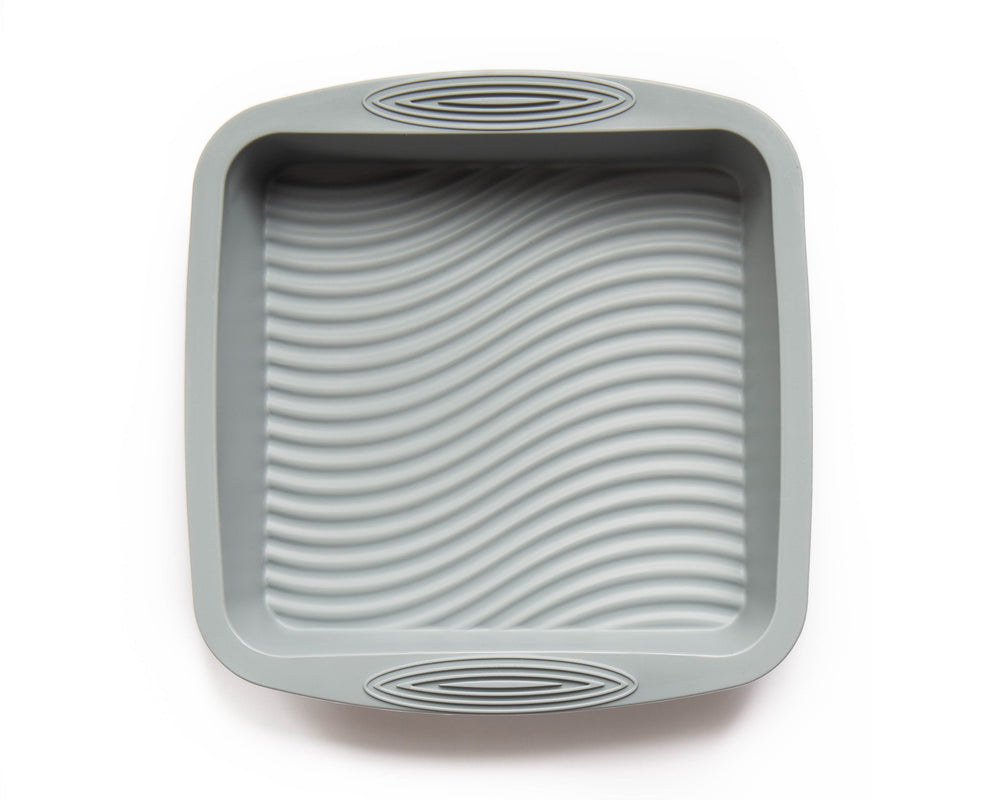 Moule carré en silicone 10 x 10 pouces GRIS