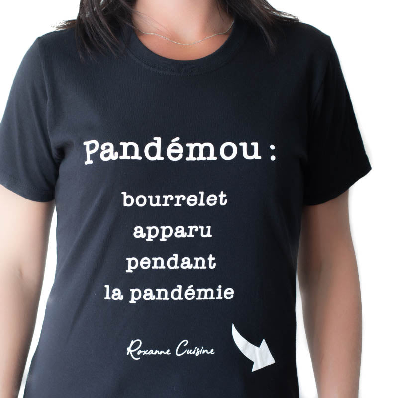 T-Shirt « Pandémou : bourrelet apparu pendant la pandémie »
