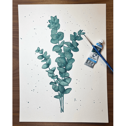 Peinture aquarelle faite à la main - Roxanne Cuisine
