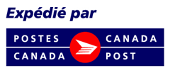 Frais d'expédition Postes Canada (enveloppe de 300 g à 400 g)